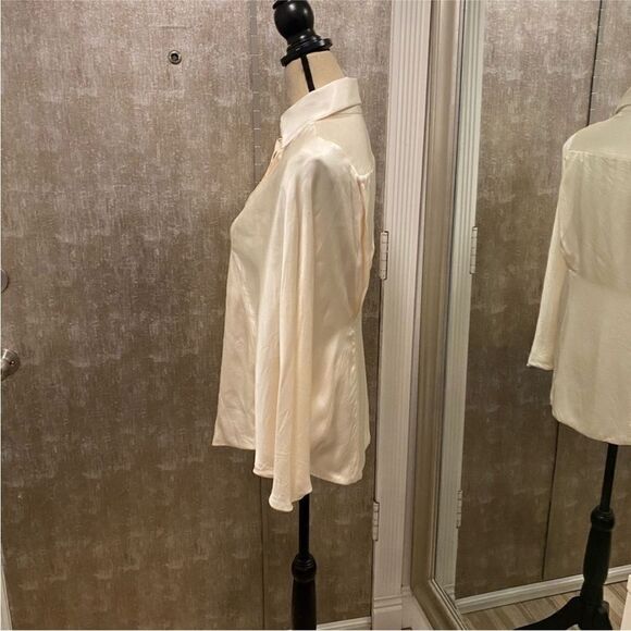 Ramy Brook 100% silk bar wing blouse, S - Picture 3 of 8